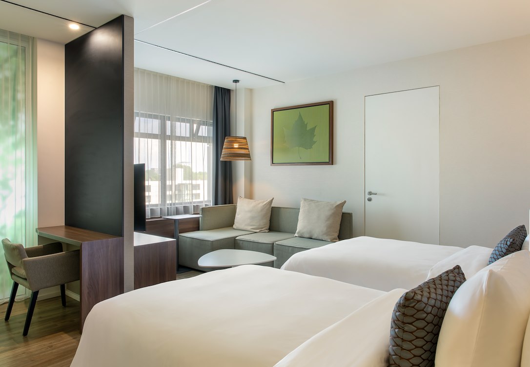 Wordt geheel uitgerust wakker in onze ruime studios